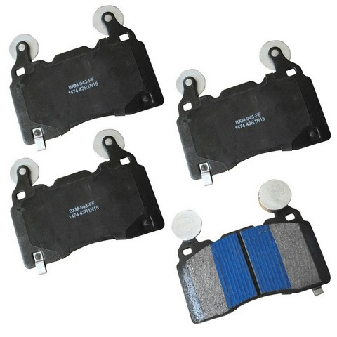 BENDIX PREMIUM Disc Brake Pad Set P/N:SBM1474