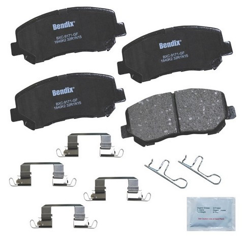 BENDIX PRIORITY 1 Disc Brake Pad Set P/N:CFC1640K2
