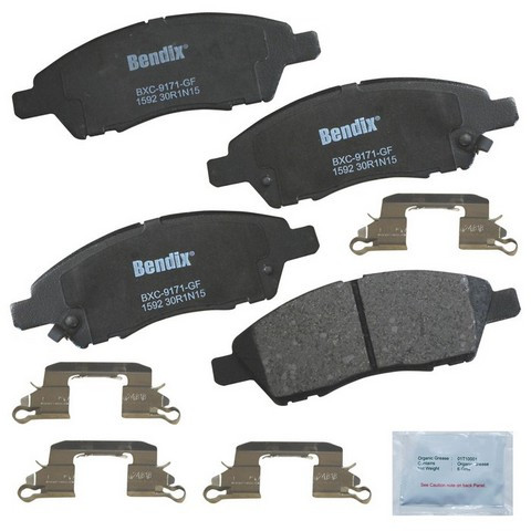 BENDIX PRIORITY 1 Disc Brake Pad Set P/N:CFC1592