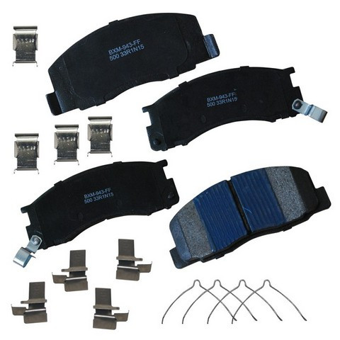 BENDIX PREMIUM Disc Brake Pad Set P/N:SBM500