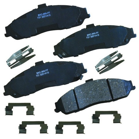 BENDIX PREMIUM Disc Brake Pad Set P/N:SBC731