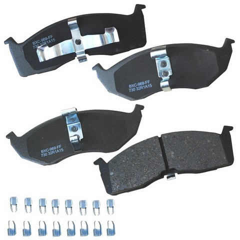 BENDIX PREMIUM Disc Brake Pad Set P/N:SBC730