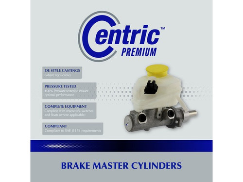 Centric Parts Brake Master Cylinder P/N:130.70002