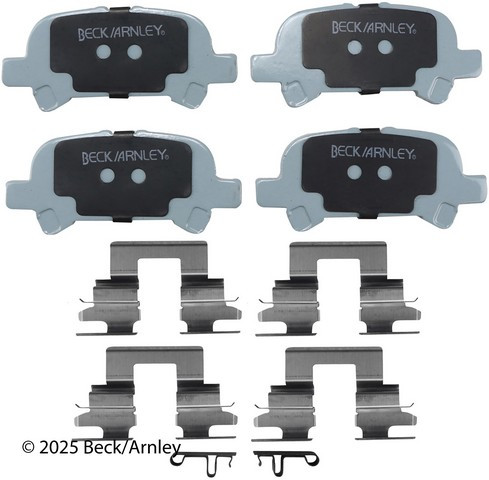Beck/Arnley Disc Brake Pad Set 085-6647 - view 2