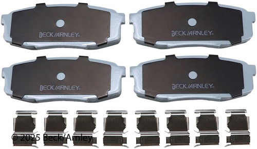 Beck/Arnley Disc Brake Pad Set 085-6793 - view 7