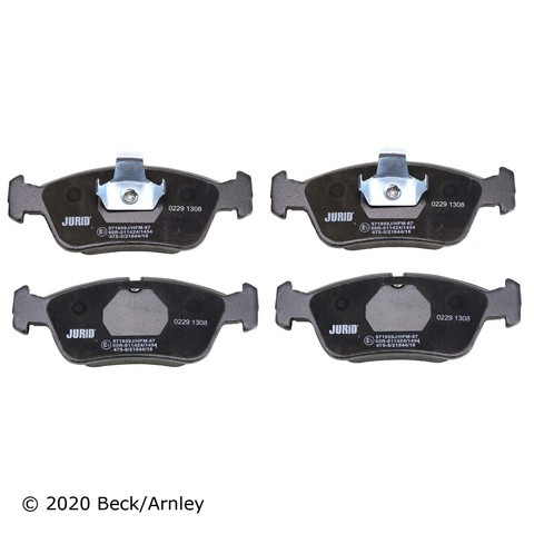 Beck/Arnley Disc Brake Pad Set P/N:089-1484