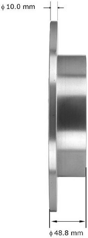 BENDIX PREMIUM DRUM AND ROTOR Disc Brake Rotor P/N:PRT1692