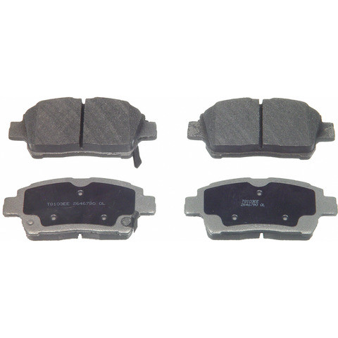 Wagner Brake Disc Brake Pad Set P/N:MX822