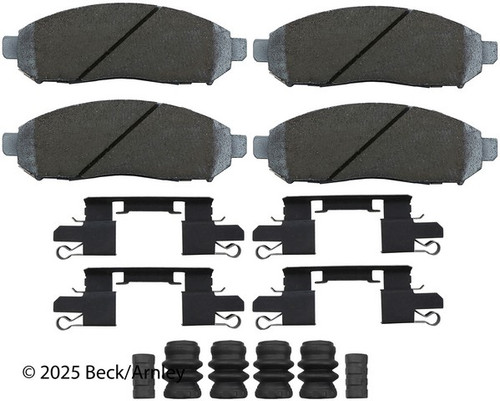 Beck/Arnley Disc Brake Pad Set 085-7057 - view 6
