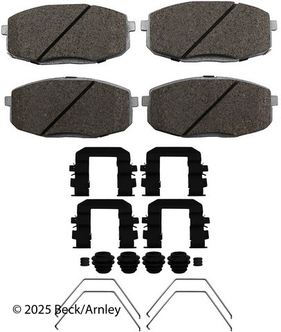 Beck/Arnley Disc Brake Pad Set P/N:085-7120