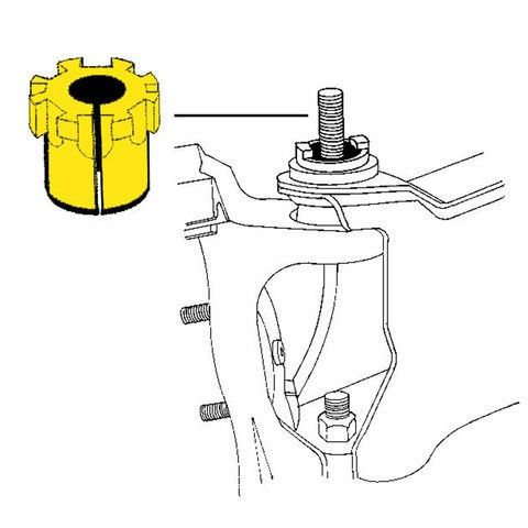MOOG Chassis Products Alignment Caster / Camber Bushing K8968 - view 2