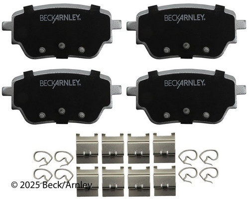Beck/Arnley Disc Brake Pad Set 085-7144 - view 7