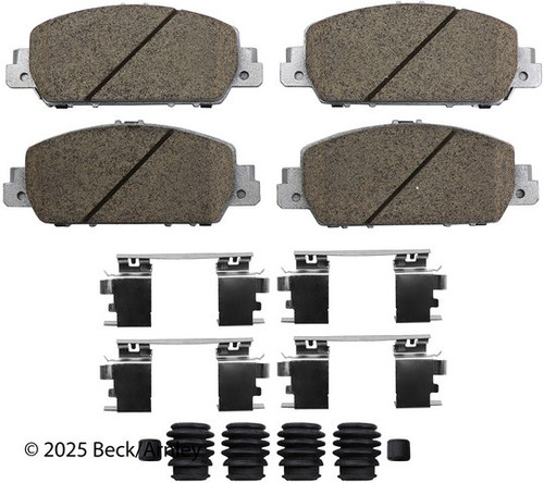 Beck/Arnley Disc Brake Pad Set 085-6970 - view 6