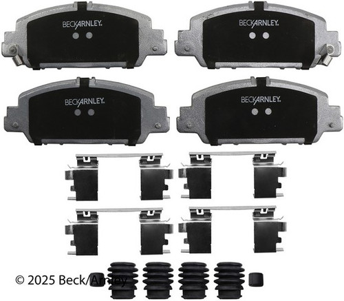 Beck/Arnley Disc Brake Pad Set 085-6970 - view 7