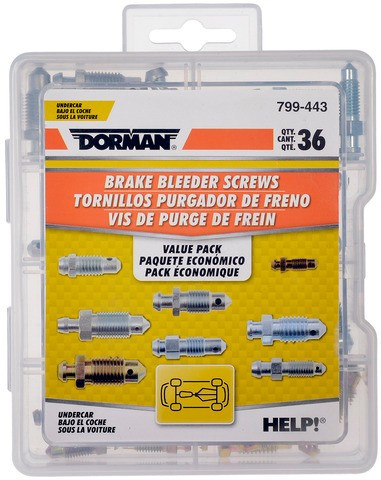 Dorman - HELP Brake Bleeder Screw Set - view 10