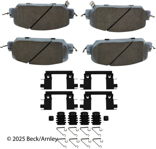 Beck/Arnley Disc Brake Pad Set 085-7076B