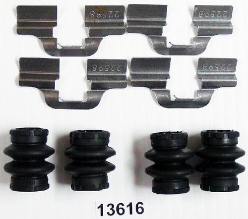 Better Brake Parts Disc Brake Hardware Kit P/N:13616K