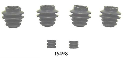 Better Brake Parts Disc Brake Caliper Pin Boot Kit P/N:16498K