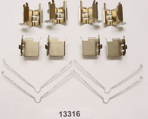 Better Brake Parts Disc Brake Hardware Kit P/N:13316K