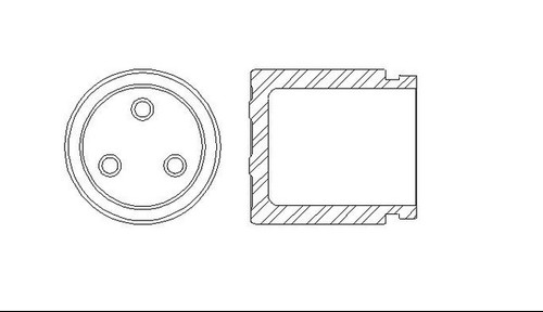 Better Brake Parts Piston Steel P/N:7937