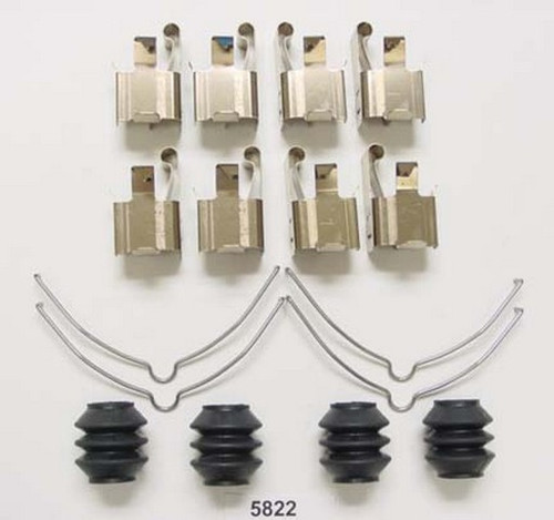 Better Brake Parts Disc Brake Hardware Kit P/N:5822K