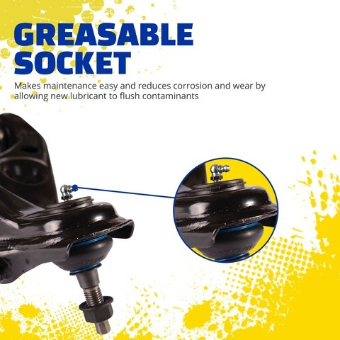 MOOG Chassis Products Suspension Control Arm and Ball Joint Assembly CK623275 - view 6