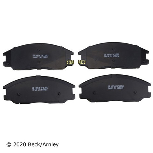 Beck/Arnley Disc Brake Pad Set P/N:089-1724