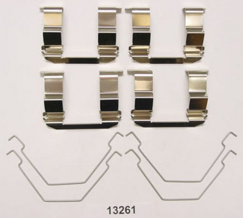 Better Brake Parts Disc Brake Hardware Kit P/N:13261K