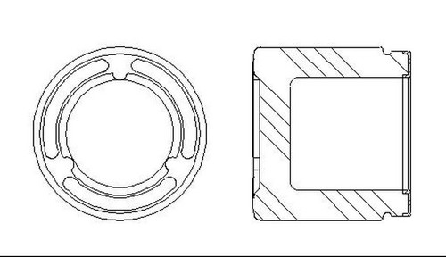 Better Brake Parts Piston Phenolic P/N:7951