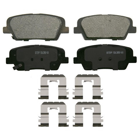 FVP Friction Disc Brake Pad Set P/N:FVC1816