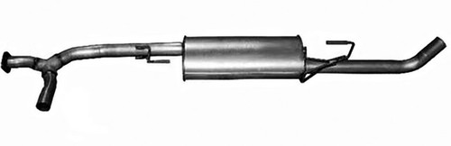 ANSA Exhaust Muffler P/N:DA41815