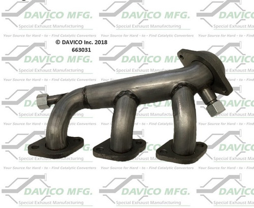 Davico Mfg Exhaust Manifold P/N:663031