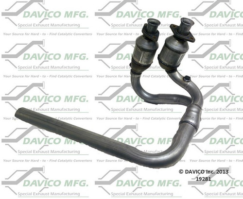 Davico Mfg Catalytic Converter P/N:19281