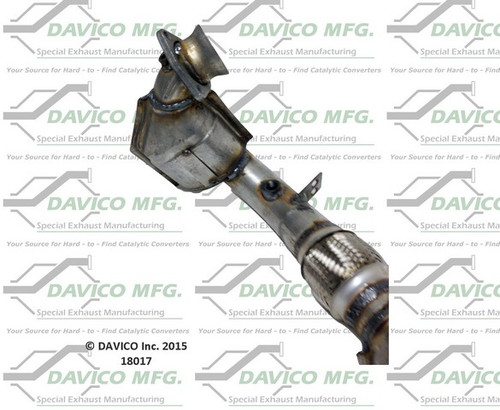 Davico Mfg Catalytic Converter P/N:18017