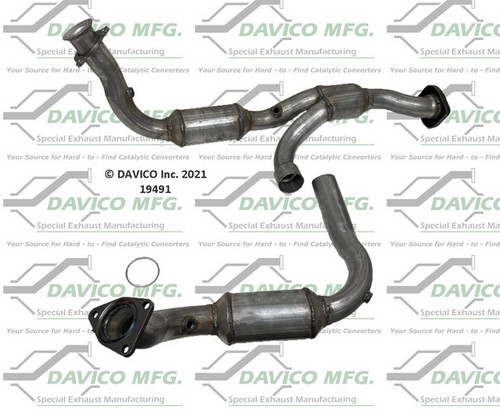 Davico Mfg Catalytic Converter P/N:19491