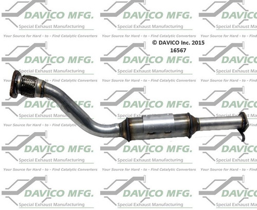 Davico Mfg Catalytic Converter-Direct Fit P/N:173299