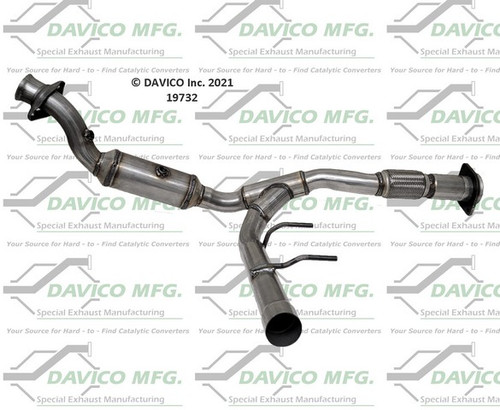 Davico Mfg Catalytic Converter P/N:19732