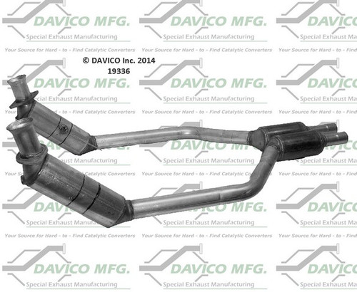 Davico Mfg Catalytic Converter P/N:19336