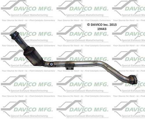 Davico Mfg Catalytic Converter P/N:19443