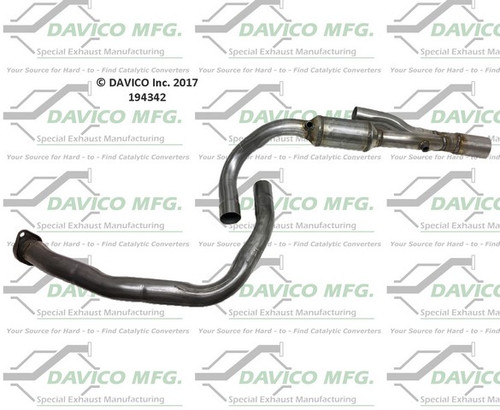 Davico Mfg Catalytic Converter P/N:194342
