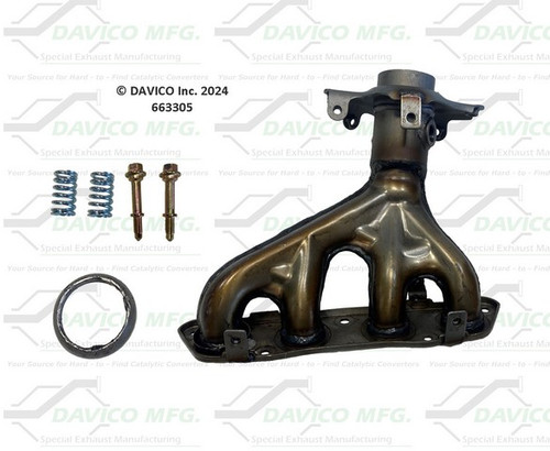 Davico Mfg Exhaust Manifold P/N:663305