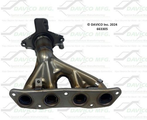 Davico Mfg Exhaust Manifold P/N:663305