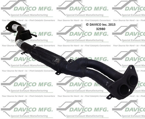 Davico Mfg Exhaust Pipe P/N:32980
