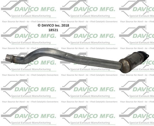Davico Mfg Catalytic Converter P/N:18521