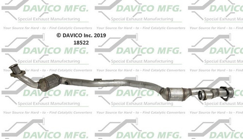 Davico Mfg Catalytic Converter P/N:18522