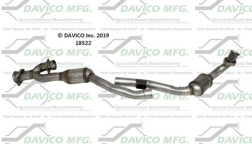 Davico Mfg Catalytic Converter P/N:18522
