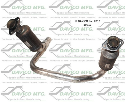 Davico Mfg Catalytic Converter P/N:19217