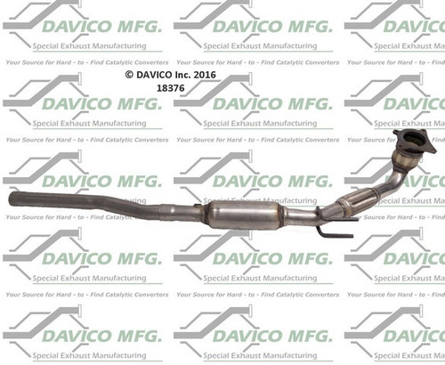 Davico Mfg Catalytic Converter P/N:18376