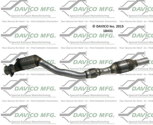 Davico Mfg Catalytic Converter P/N:18431