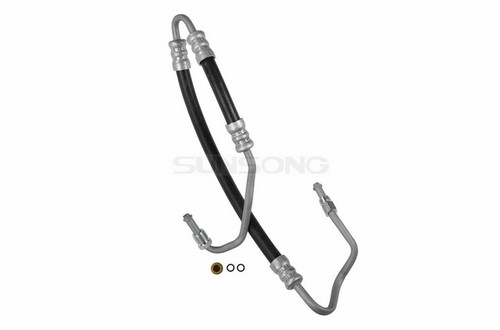 Sunsong Power Steering Pressure Line Hose Assembly 3401382 - view 4